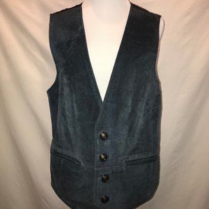 Womens Leather Vest- Size S